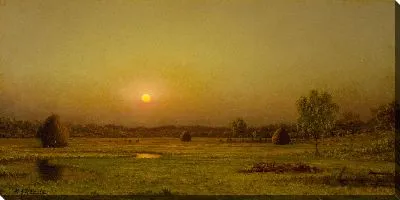 Картина Болотный закат, Ньюберипорт, Массачусетс