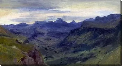 Картина Долина Сент-Винсент (The Valley of Saint-Vincent)