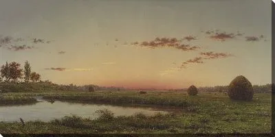 Картина Стога сена на болотах Ньюберипорта