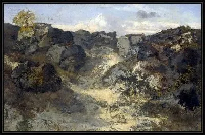 Картина Горный пейзаж (A Rocky Landscape)