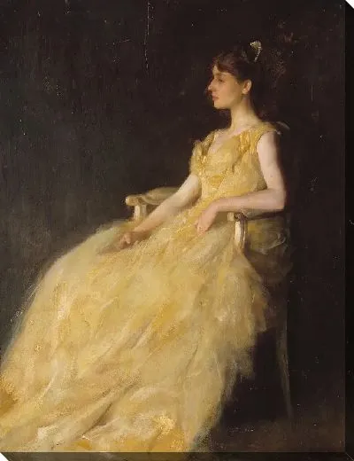 Картина Дама в желтом