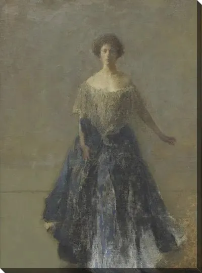 Картина Голубое платье №2