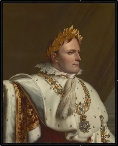 Картина Портрет Наполеона в коронационных одеждах