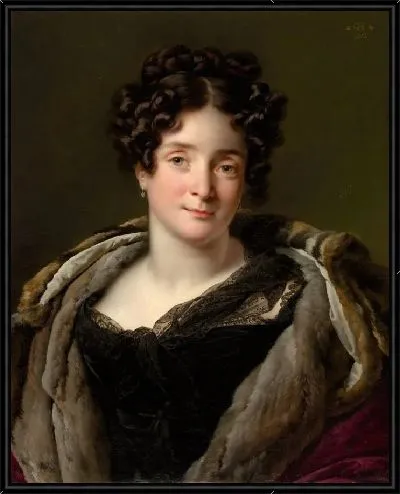 Картина Мадам Жак-Луи-Этьен Рейзе (Колетт-Дезире-Тереза Годефруа, 1782-1850 Гг.)