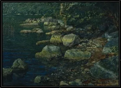Картина Вода и камни возле Палаццуолы