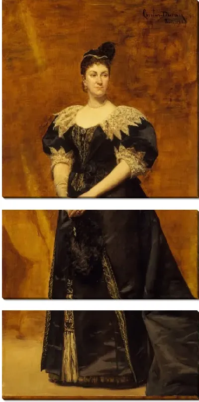 Картина Миссис Уильям Астор (Кэролайн Уэбстер Шермерхорн, 1831-1908)