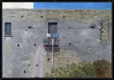 Картина Стена в Неаполе (A Wall in Naples)