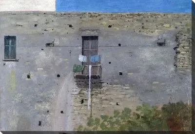 Картина Стена в Неаполе (A Wall in Naples)