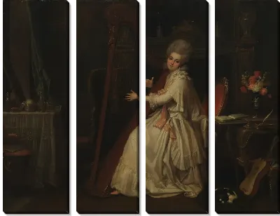 Картина Марианна Дороти Харланд (1759–1785), позже миссис Уильям Далримпл