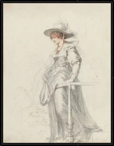 Картина Мария Косвей с дочерью Луизой