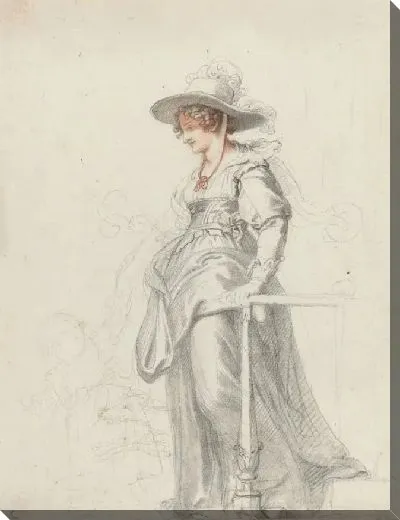 Картина Мария Косвей с дочерью Луизой