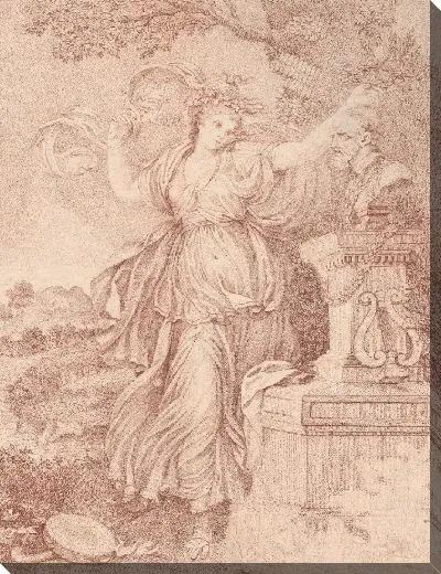 Картина Миссис Абингтон в роли Талии