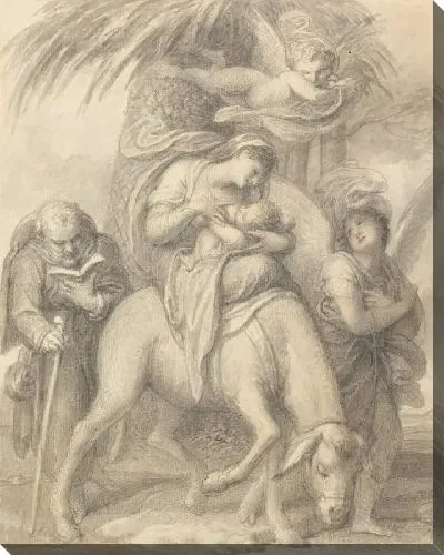 Картина Бегство в Египет