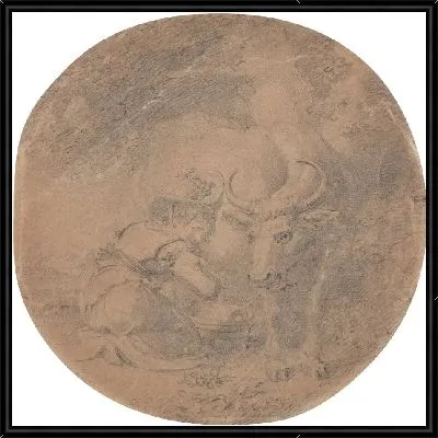 Миссис Косуэй в роли доярки