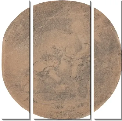 Миссис Косуэй в роли доярки