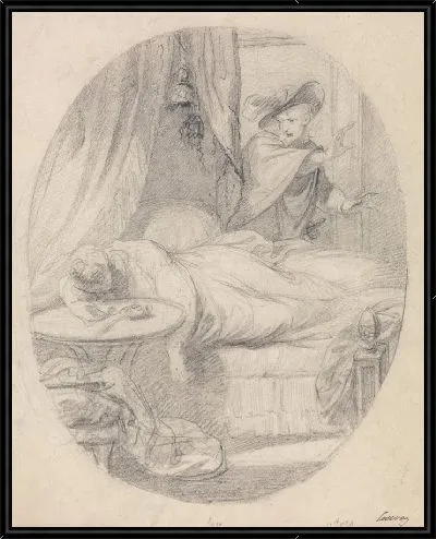 Картина Отелло и Дездемона, «Отелло», Акт V, Сцена II