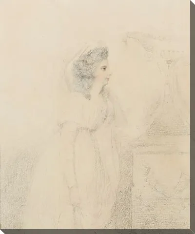 Картина Леди Мария Эрдли, жена Сэмпсона Гидеона, барон Эрдли