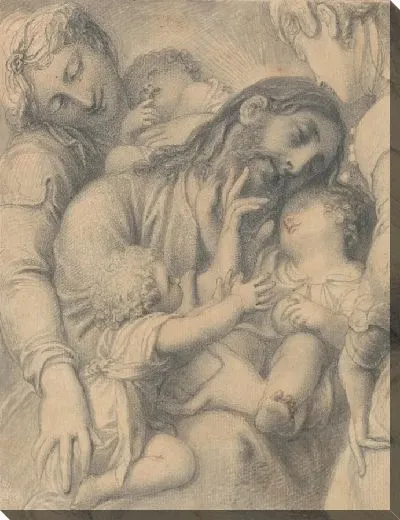 Картина Христос благословляет маленьких детей