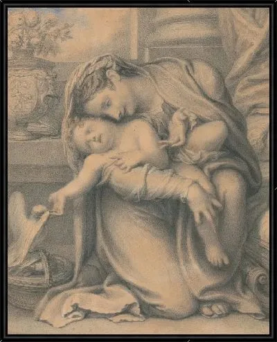 Картина Мадонна с младенцем