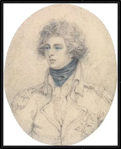 Картина Этюд для миниатюрного портрета члена королевской семьи