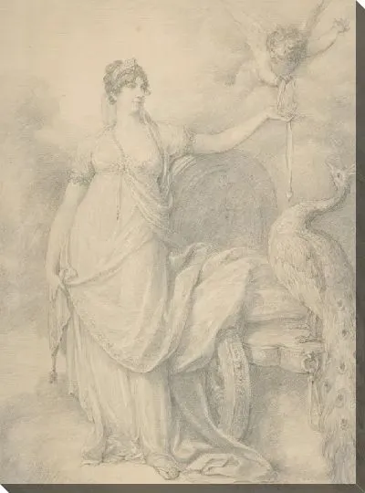 Картина Лавиния, графиня Спенсер в роли Юноны