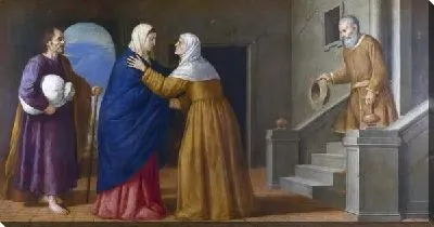 Картина маслом Посещение (The Visitation)