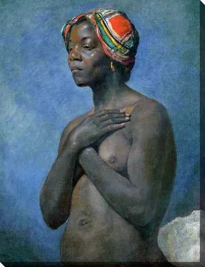 Картина маслом Негритянка (A Black Woman)