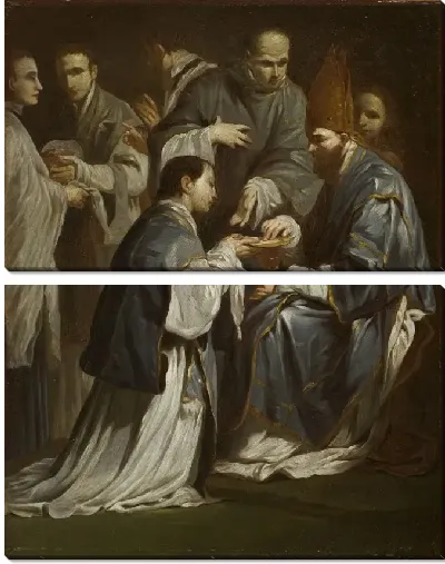 Картина Подготовка к Таинству рукоположения