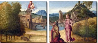 Модульная картина Август и Сивиллы ( Augustus and the Sibyl)