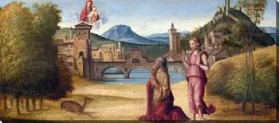 Картина маслом Август и Сивиллы ( Augustus and the Sibyl)