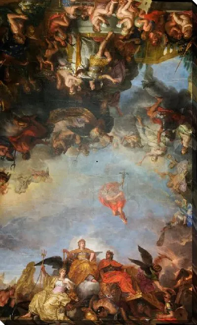 Картина Король правит сам, 1661 год