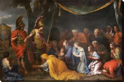 Царицы Персии у ног Александра, также называемого шатром Дария