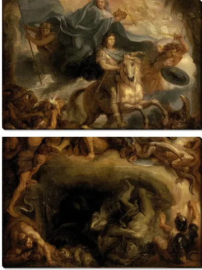 Картина Апофеоз Людовика XIV