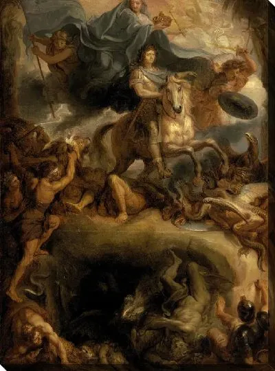 Картина Апофеоз Людовика XIV