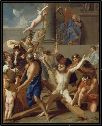 Картина Мученичество святого Андрея Первозванного