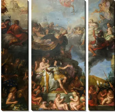 Картина Король правит сам, 1661