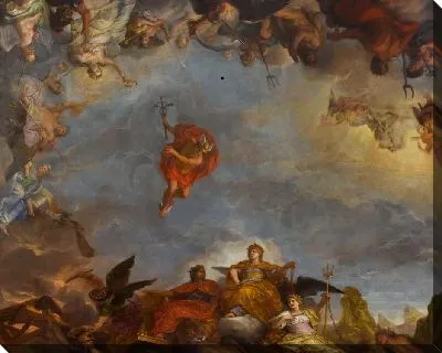 Величие держав, лежащих по соседству с Францией, Шарль Лебрен