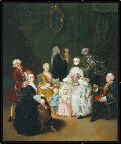 Картина Патрицианская семья