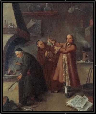 Картина Алхимики