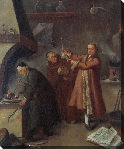 Картина Алхимики