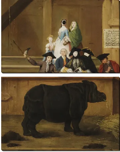 Картина Носорог №5