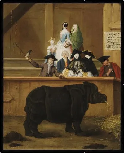 Картина Носорог №5