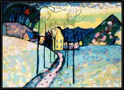 Картина Зимний пейзаж (Winter Landscape) №3