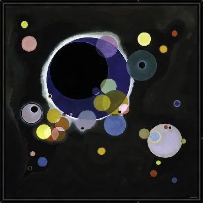 Картина Несколько кругов (Several Circles)