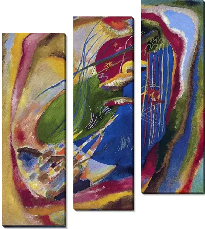 Картина с тремя пятнами (Painting with three spots)