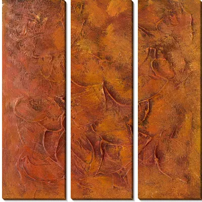 Модульная картина Текстура ржавчины