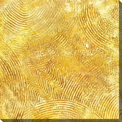 Картина маслом Желтая текстура №2