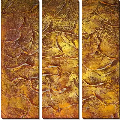 Модульная картина Рельеф текстурный