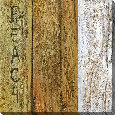 Картина маслом Пляжные доски