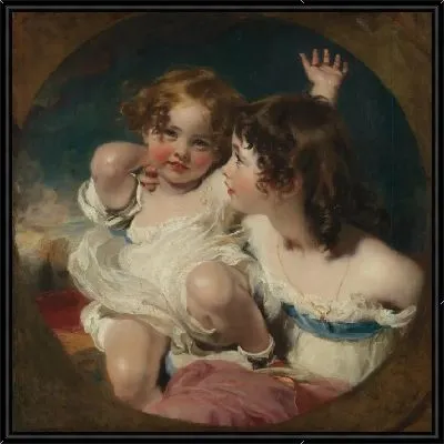 Спокойные Дети (Эмили, 1818–?1906 год и Лаура Энн, 1820-1894 годы)